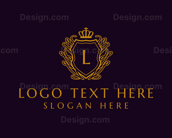 Royal Luxury Shield Ornate Logo