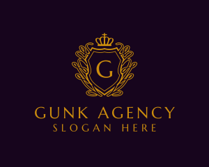 Royal Luxury Shield Ornate logo design