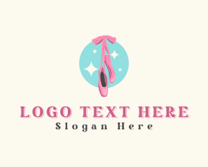 Ballerina Ballet Shoes Logo