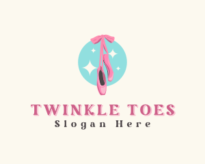 Ballerina Ballet Shoes logo