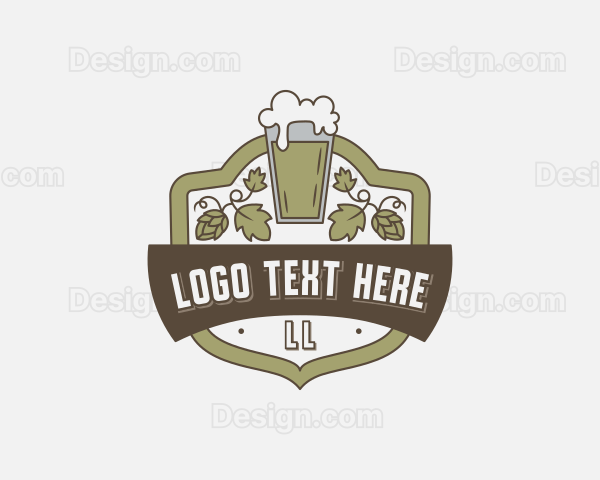 Beer Pub Pint Logo