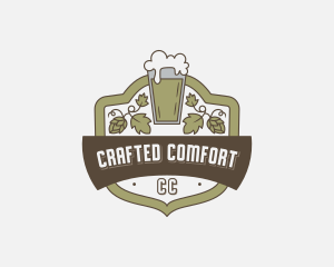 Beer Pub Pint logo design