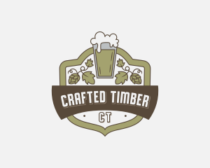 Beer Pub Pint logo design