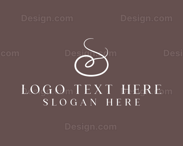 White Elegant Hotel Logo