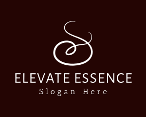 White Elegant Hotel Logo