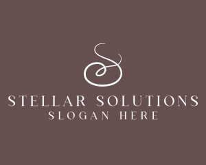 White Elegant Hotel logo design