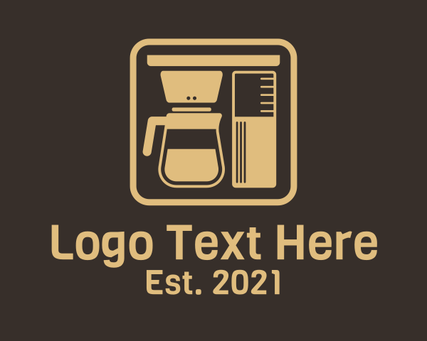 Coffee Machine logo example 4