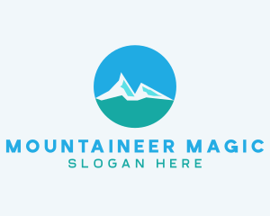 Mountain Hiking Travel logo design