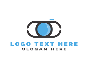 Optical Lens Eye logo