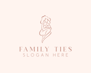 Mother Parenting Baby logo design