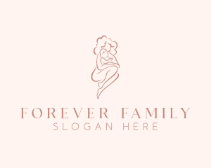 Mother Parenting Baby logo design