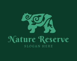 Nature Bear Garden logo design