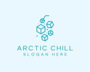 Ice Drink logo design