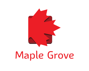 Red Maple Leaf Book logo