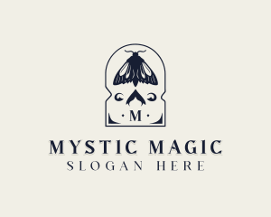 Mystic Insect Moth logo design