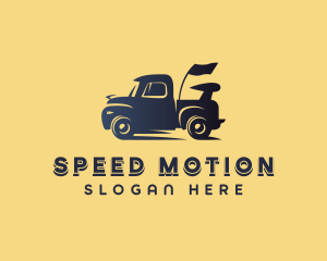 Vehicle Pickup Truck logo design