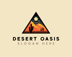 Desert Outdoor Dune logo design