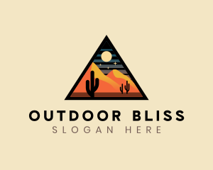 Desert Outdoor Dune logo design