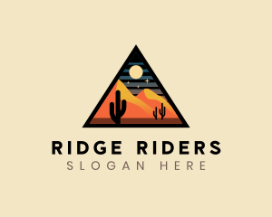 Desert Outdoor Dune logo design