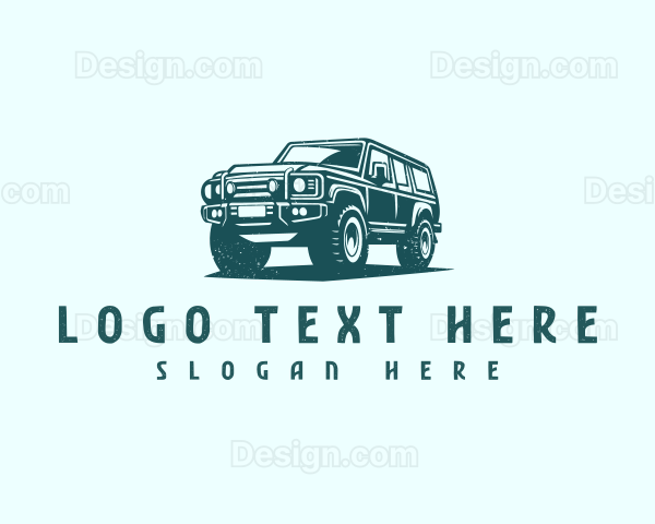 Car Driving SUV Logo