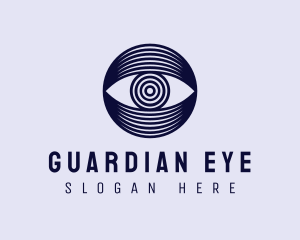 Security Surveillance Eye  logo design