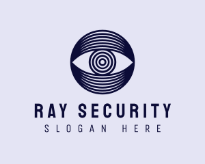 Security Surveillance Eye  logo design