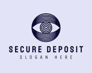 Security Surveillance Eye  logo design