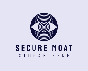 Security Surveillance Eye  logo design