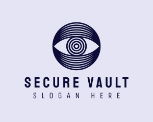 Security Surveillance Eye  logo design