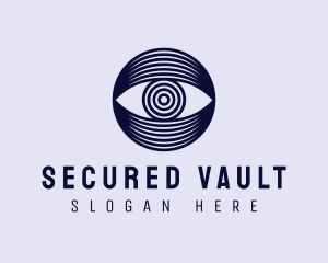 Security Surveillance Eye  logo design