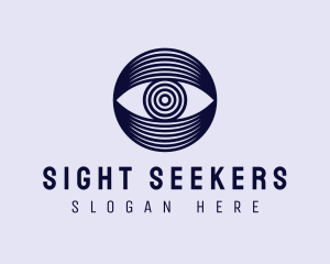 Security Surveillance Eye  logo design