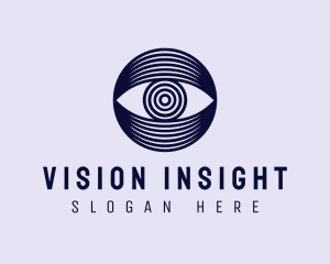 Security Surveillance Eye  logo design