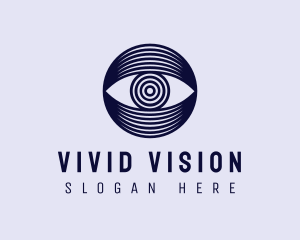 Security Surveillance Eye  logo design