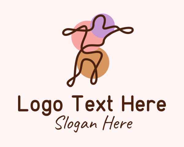 Human logo example 4