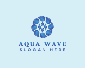 Water Aqua Droplet  logo