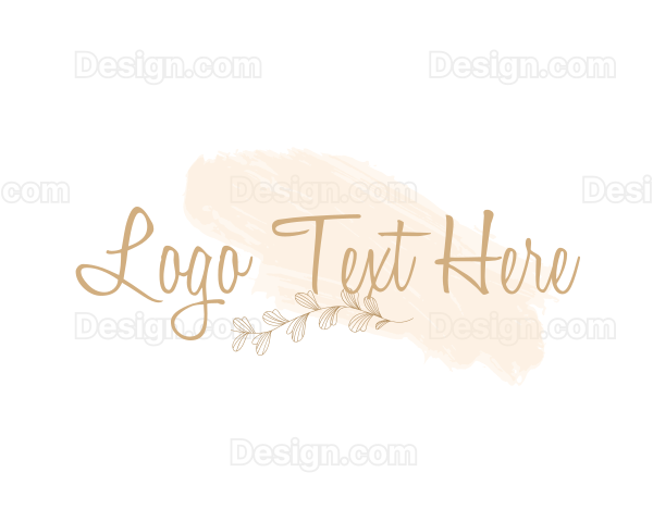 Feminine Botany Business Logo