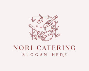 Floral Baking Pastry logo design