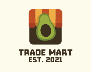 Avocado Fruit Stall logo design