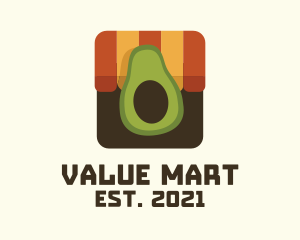 Avocado Fruit Stall logo design