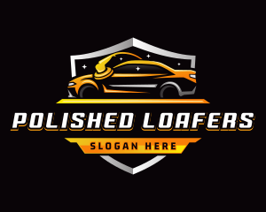 Shield Car Auto Detailing logo design