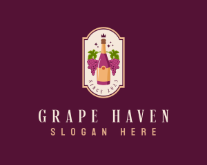 Liquor Wine Bar logo design