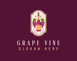 Liquor Wine Bar logo design