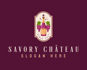 Liquor Wine Bar logo design