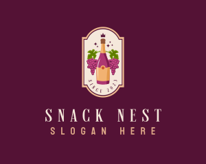 Liquor Wine Bar logo design