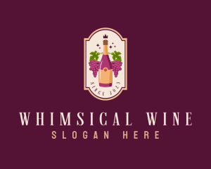 Liquor Wine Bar logo design