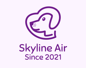 Purple Pet Dog logo