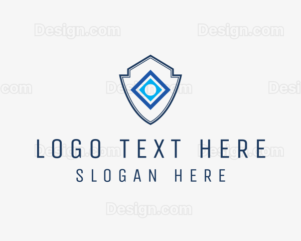 Minimalist Security Shield Logo