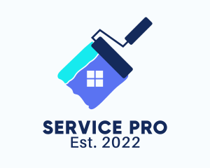 Home Painting Service logo design