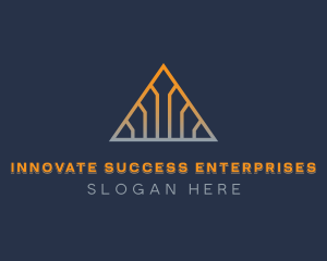 Generic Pyramid Enterprise logo design