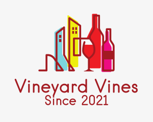 City Wine Bar logo design